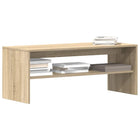 TV cabinet 100x40x40 cm engineered wood sonoma oak