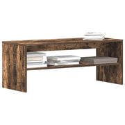 TV unit 100x40x40 cm engineered wood smoked oak