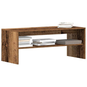 TV cabinet 100x40x40 cm distressed wood old wood colour