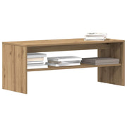 TV cabinet 100x40x40 cm engineered wood artisanal oak color