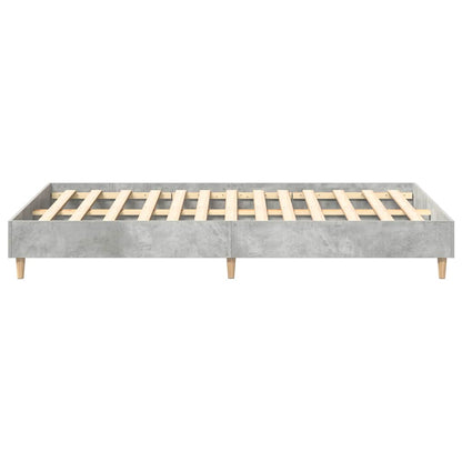 Bedframe zonder matras 120x200 cm spaanplaat beton grijs