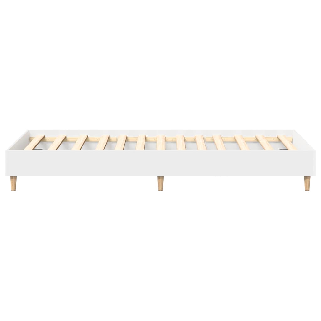 Bedframe zonder matras 90x190 cm spaanplaat wit