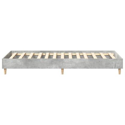 Bedframe zonder matras 90x190 cm spaanplaat betongrijs
