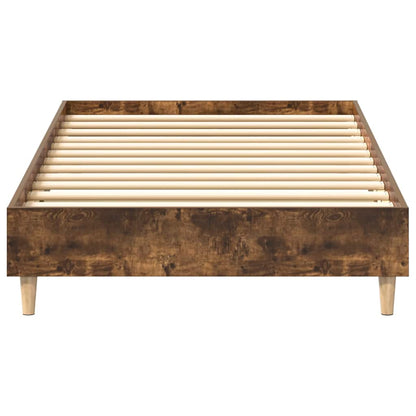 Bedframe zonder matras 90x190 cm spaanplaat gerookt eiken