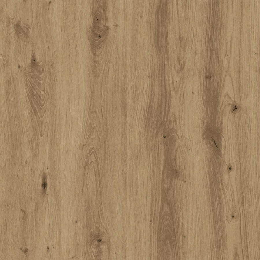 Bedframe zonder matras spaanplaat artisanaal eikenkleurig
