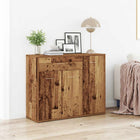 Sideboard 88x30x70 cm chipboard old wood