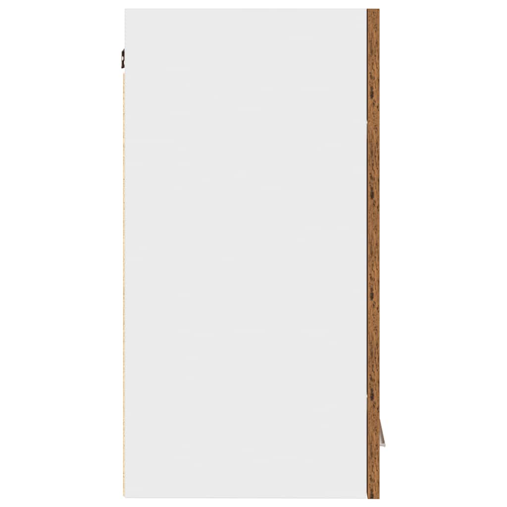 Keukenwandkast 60x31x60 cm spaanplaat oud hout