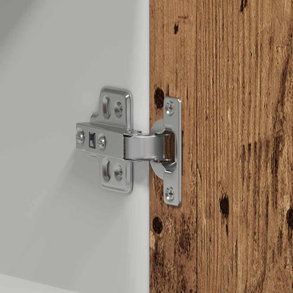 Keukenwandkast 60x31x60 cm spaanplaat oud hout