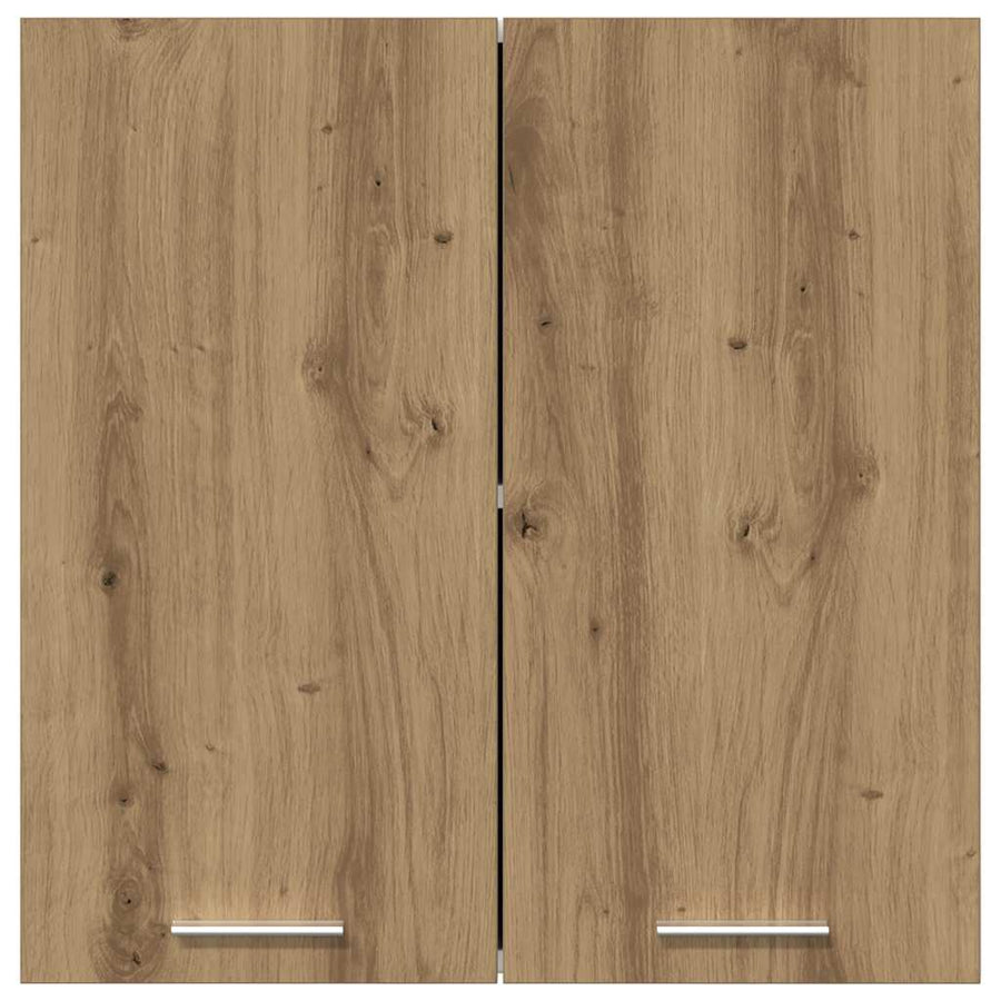 Keukenwandkast 60x31x60 cm spaanplaat ambachtelijk eikenkleurig
