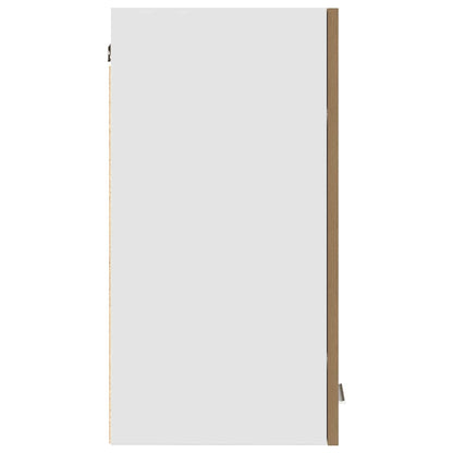 Keukenwandkast 60x31x60 cm spaanplaat ambachtelijk eikenkleurig
