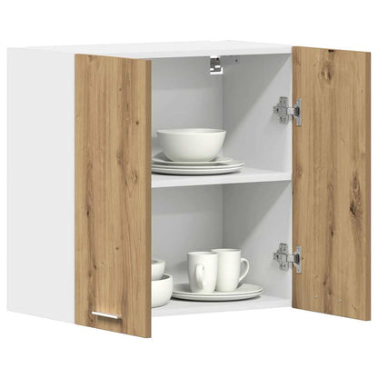 Keukenwandkast 60x31x60 cm spaanplaat ambachtelijk eikenkleurig