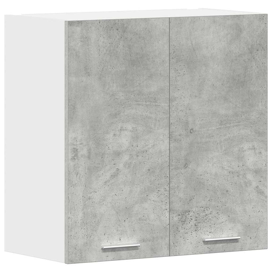 Keukenwandkast 60x31x60 cm spaanplaat betongrijs