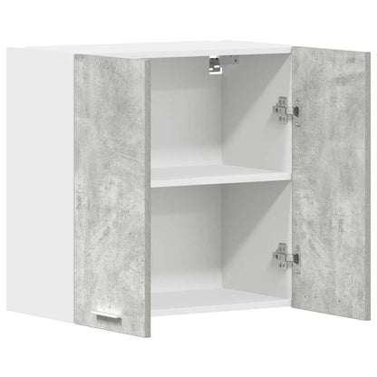 Keukenwandkast 60x31x60 cm spaanplaat betongrijs