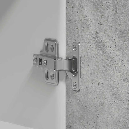 Keukenwandkast 60x31x60 cm spaanplaat betongrijs
