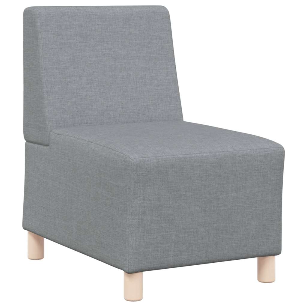 Fauteuil 55 cm stof lichtgrijs