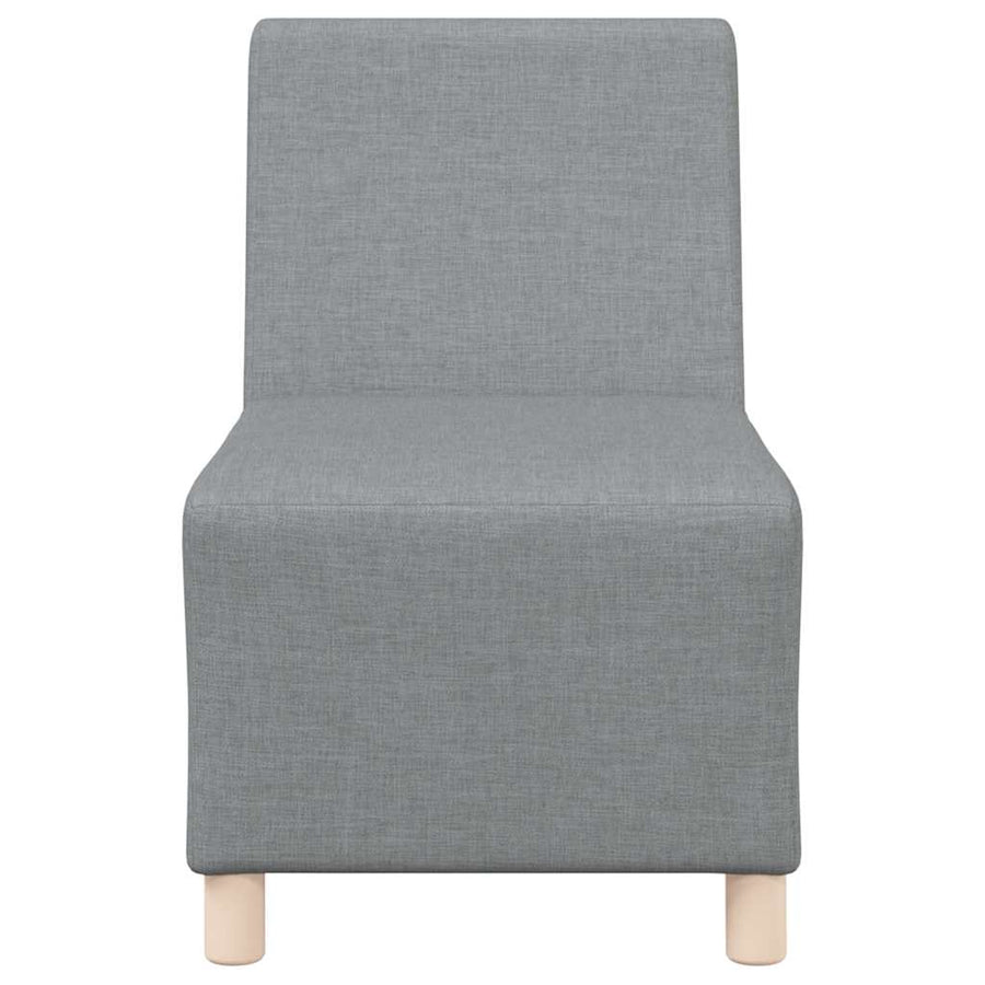 Fauteuil 55 cm stof lichtgrijs