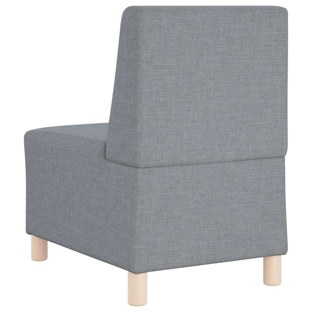 Fauteuil 55 cm stof lichtgrijs
