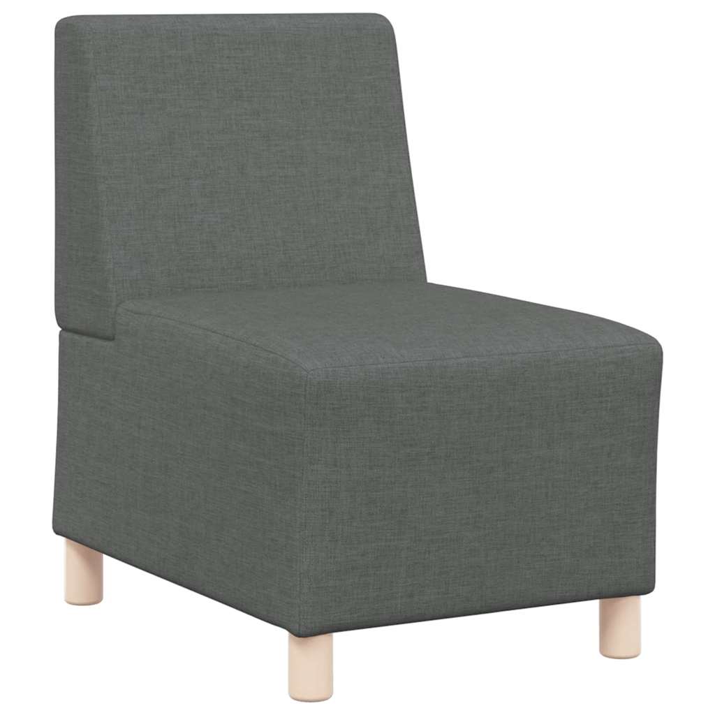 Fauteuil 55 cm stof donkergrijs