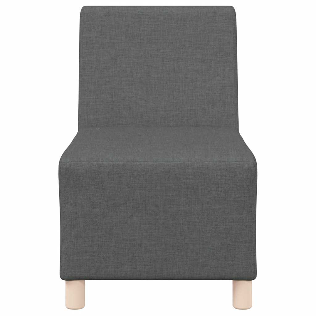 Fauteuil 55 cm stof donkergrijs