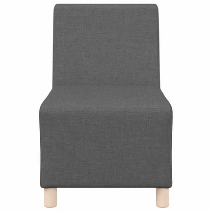 Fauteuil 55 cm stof donkergrijs