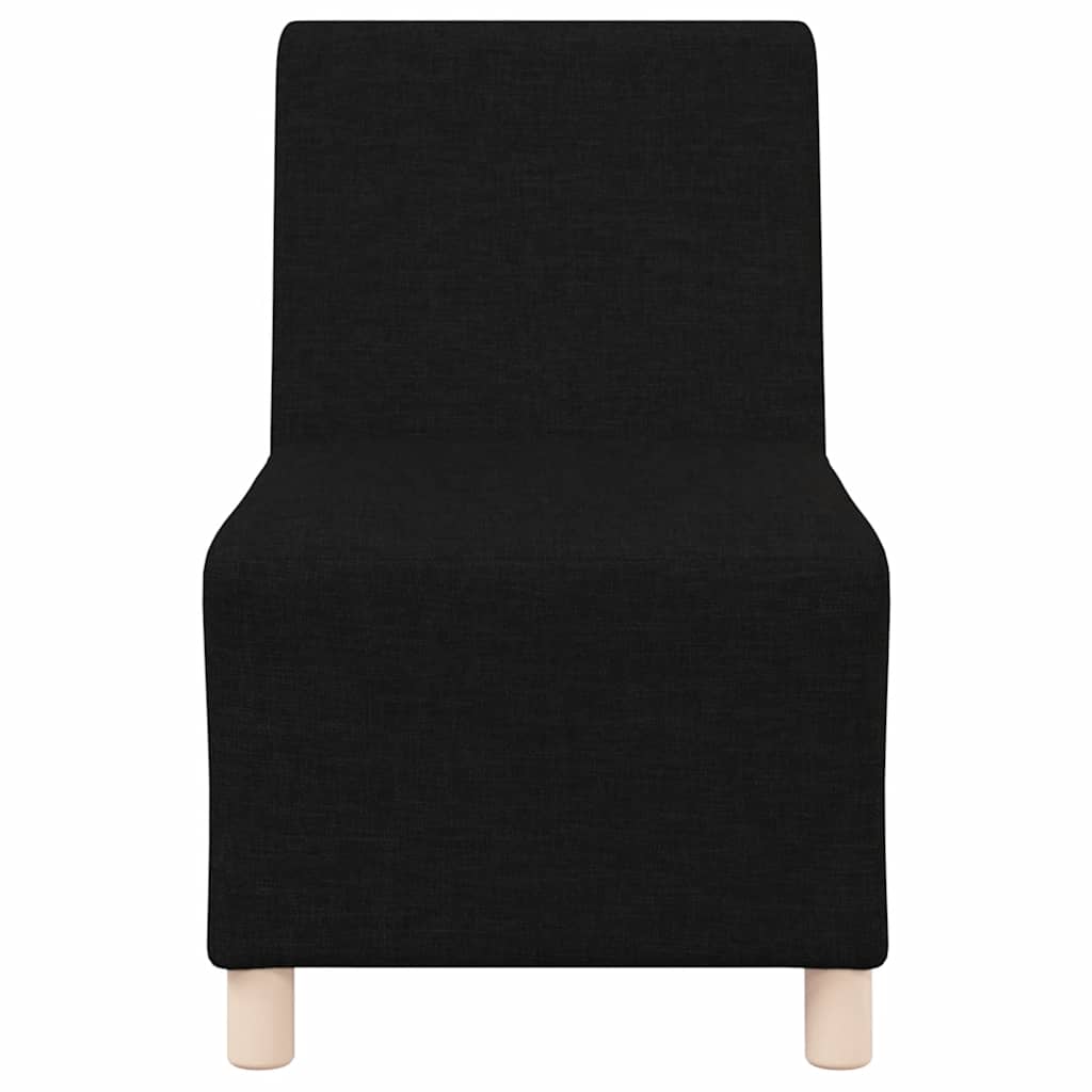 Fauteuil 55 cm stof zwart