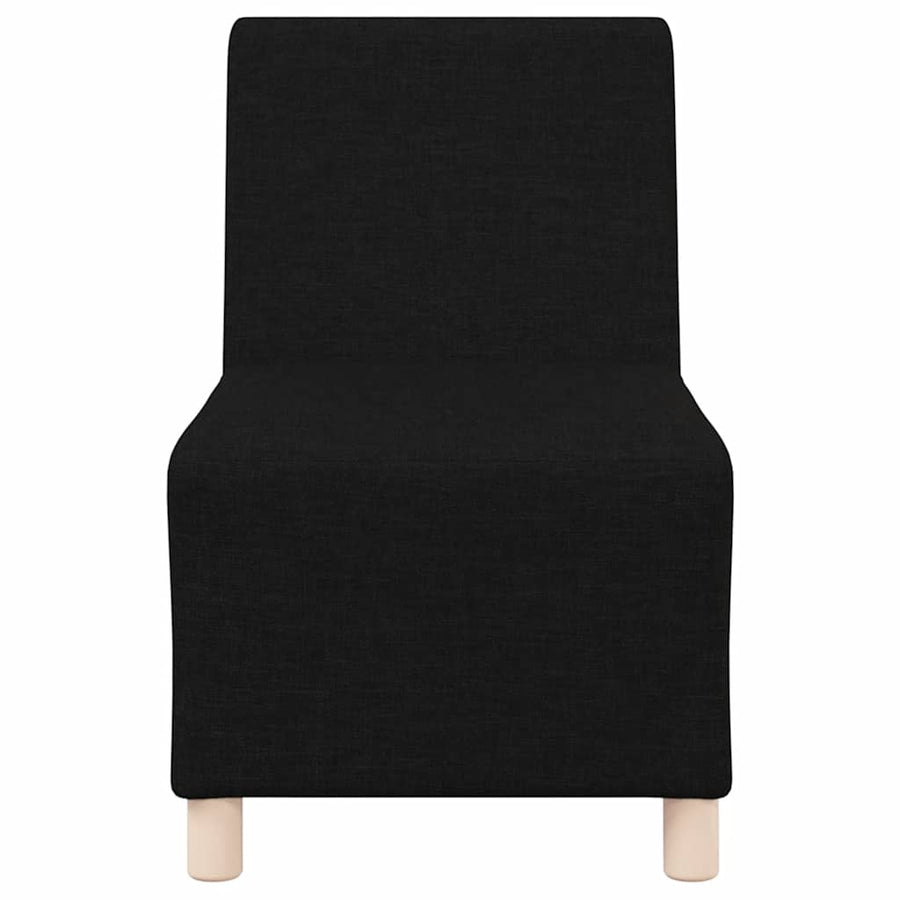 Fauteuil 55 cm stof zwart