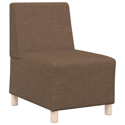 Fauteuil 55 cm stof bruin