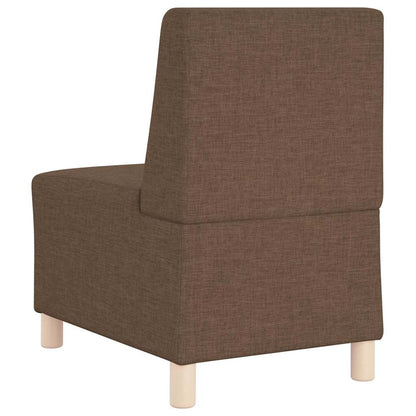 Fauteuil 55 cm stof bruin