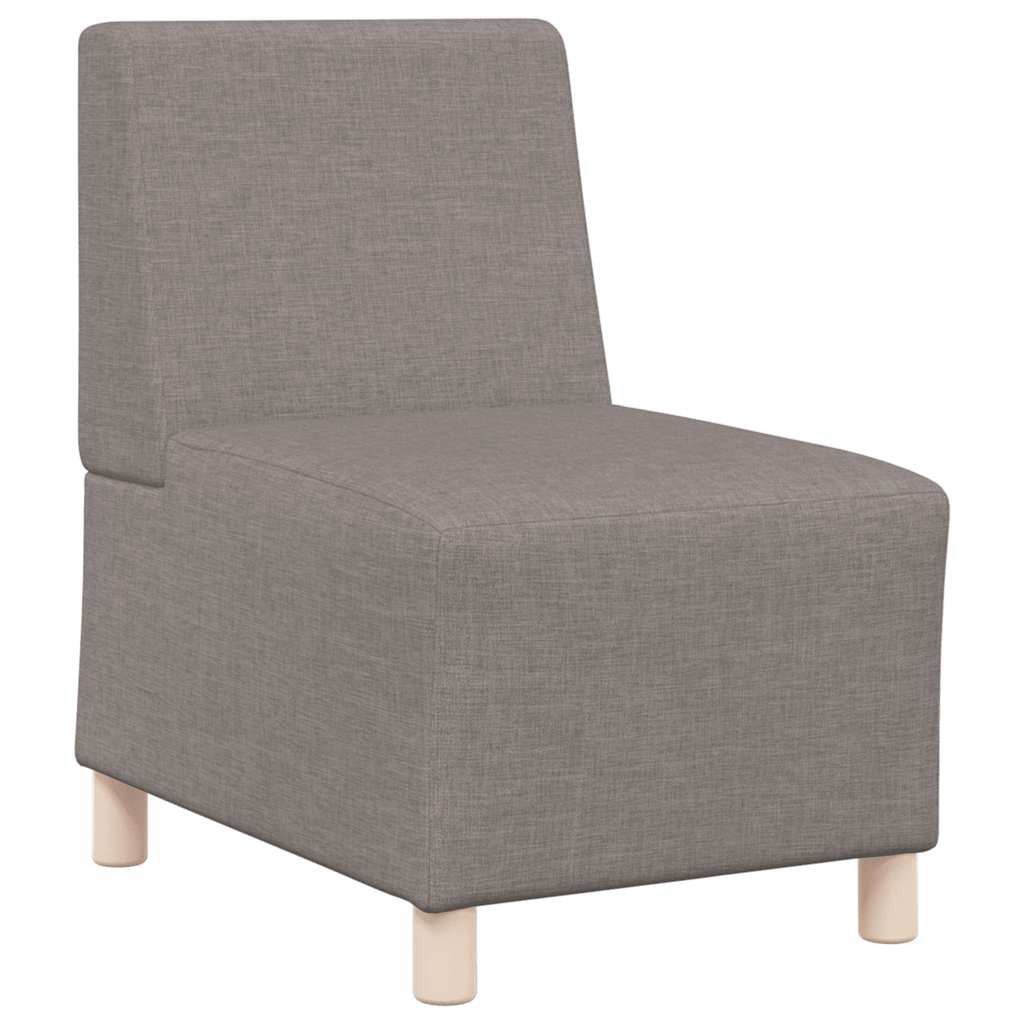 Fauteuil 55 cm stof taupe