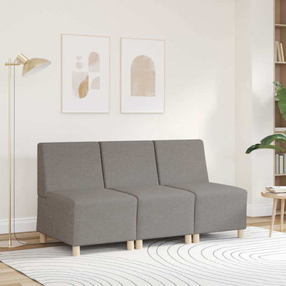 Fauteuil 55 cm stof taupe