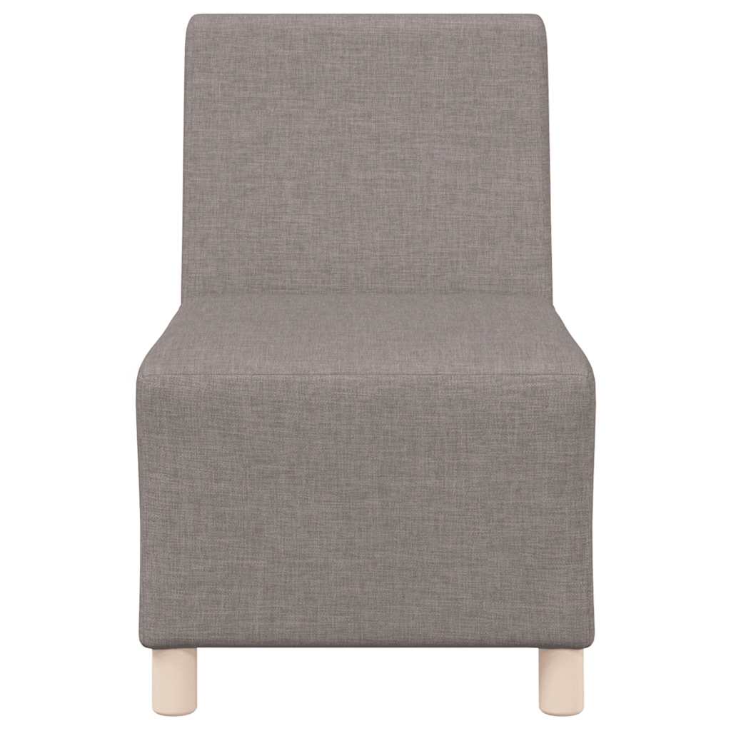 Fauteuil 55 cm stof taupe
