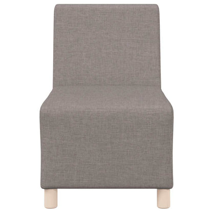 Fauteuil 55 cm stof taupe