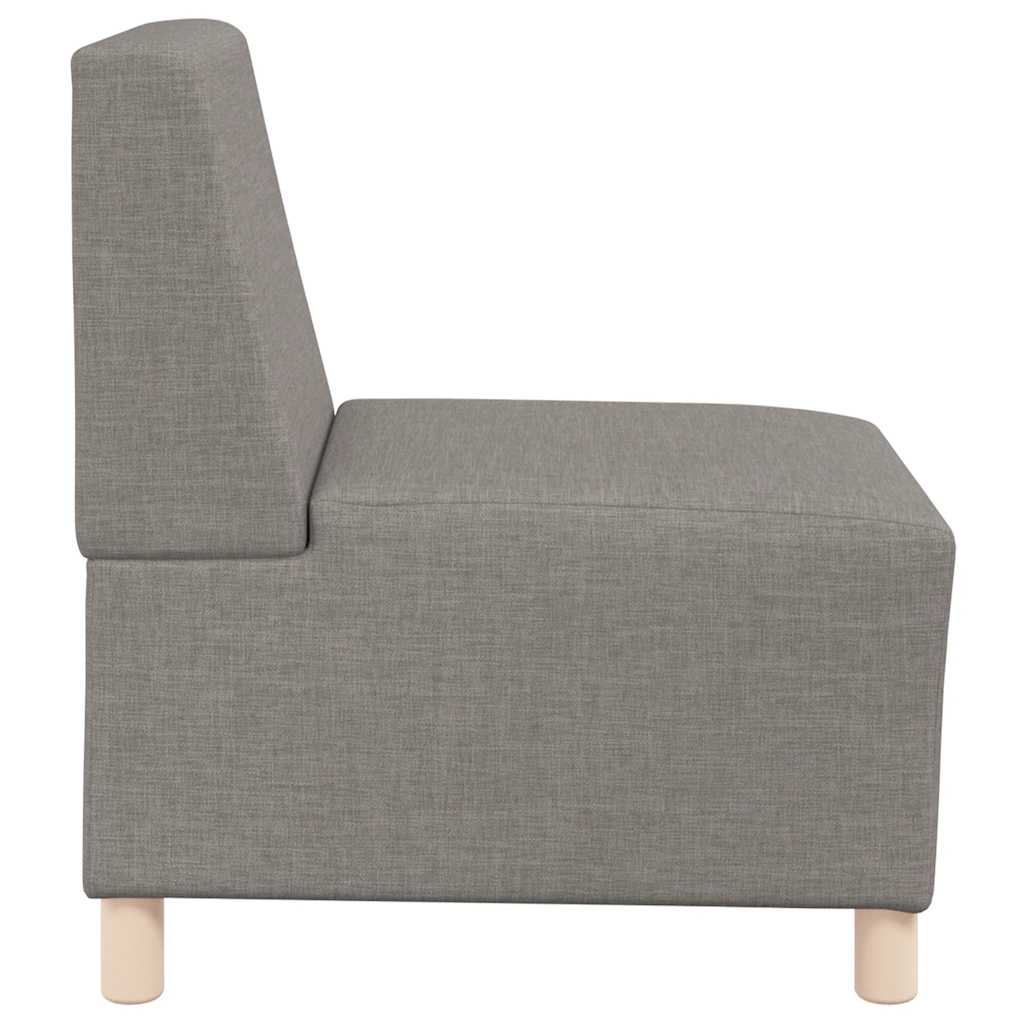 Fauteuil 55 cm stof taupe
