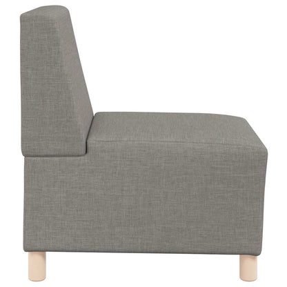 Fauteuil 55 cm stof taupe