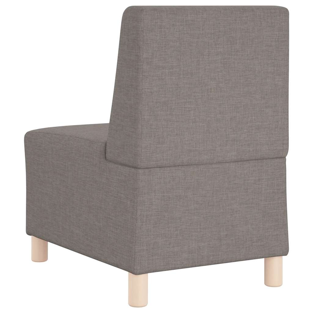 Fauteuil 55 cm stof taupe