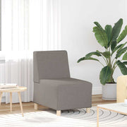 Fauteuil 55x74x82 cm stof taupe