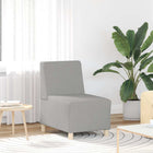 Fauteuil stof wolk grijs 55x74x82 cm