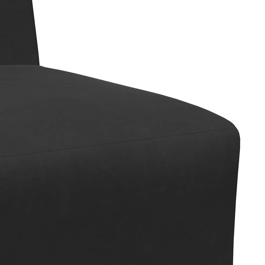 Sofa Stoel Zwart 55 x 74 x 82 cm Fluweel