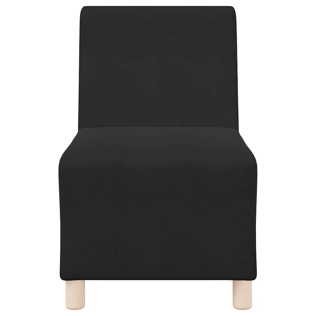 Sofa Stoel Zwart 55 x 74 x 82 cm Fluweel