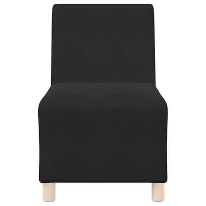 Sofa Stoel Zwart 55 x 74 x 82 cm Fluweel
