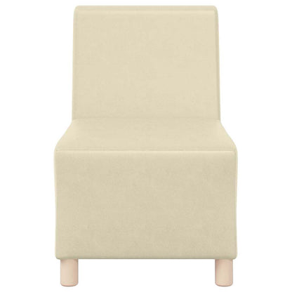 Sofa Stoel Crème 55 x 74 x 82 cm Kunstleer