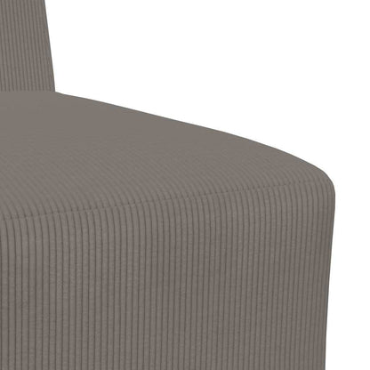 Sofa Stoel Lichtgrijs 55 x 74 x 82 cm Katoenen stof