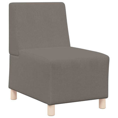 Sofa Stoel Lichtgrijs 55 x 74 x 82 cm Katoenen stof