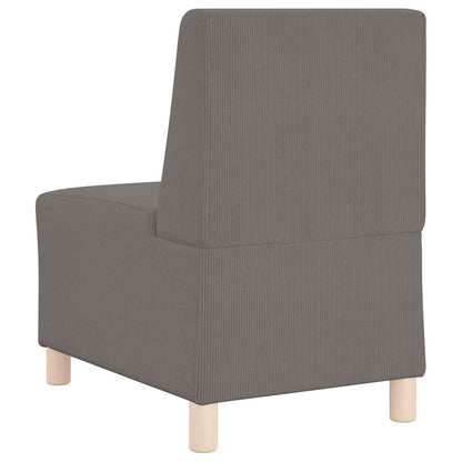 Sofa Stoel Lichtgrijs 55 x 74 x 82 cm Katoenen stof
