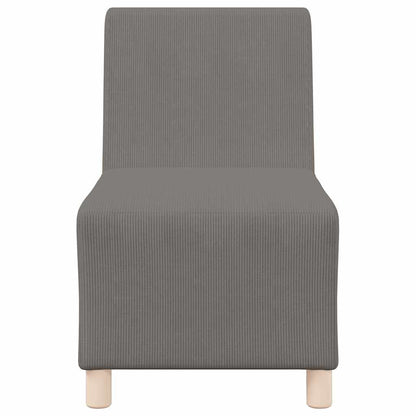 Sofa Stoel Lichtgrijs 55 x 74 x 82 cm Katoenen stof