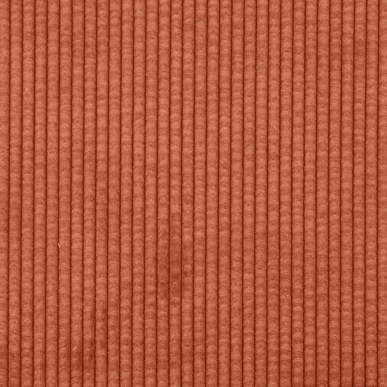 Modulaire Bankeenheid Armlos Oranje 55 X 74 X 82 Cm Katoen Stof Roodoranje