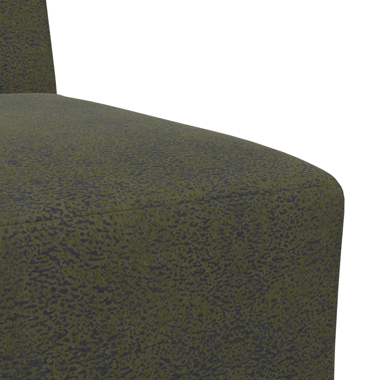 | Sofa Stoel | Met Kussen Groen 55 X 74 X 82 Cm Faux Suede Leer Legergroen