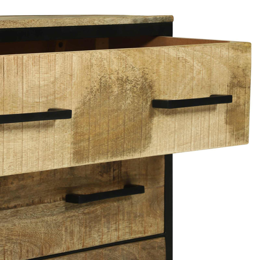 Dressoirs 70 x 35 x 70 cm Bruin Massief ruw mangohout