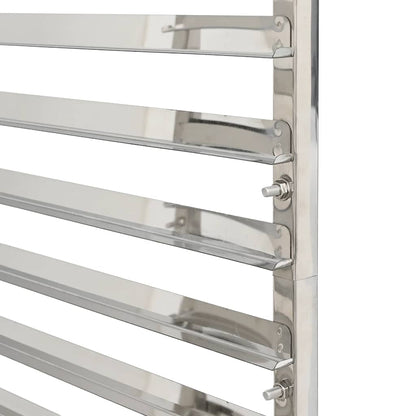 Dienbladenwagen met 32 GN-bakken 75x55x162,5 cm roestvrij staal