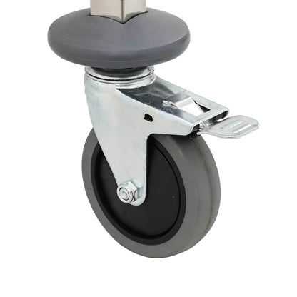 Dienbladenwagen met 6 GN-bakken 39x55x87 cm roestvrij staal